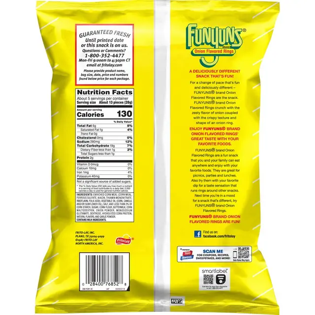 Funyuns® Onion Flavored Rings