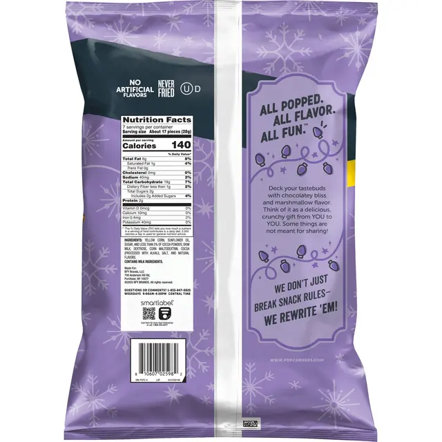 PopCorners® Cocoa Crunch Flavored Popped-Corn Snacks