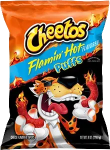 Cheetos® Puffs Flamin' Hot® Cheese Flavored Snacks