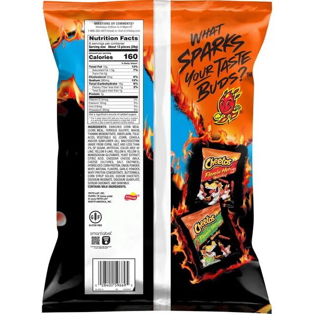 Cheetos® Puffs Flamin' Hot® Cheese Flavored Snacks