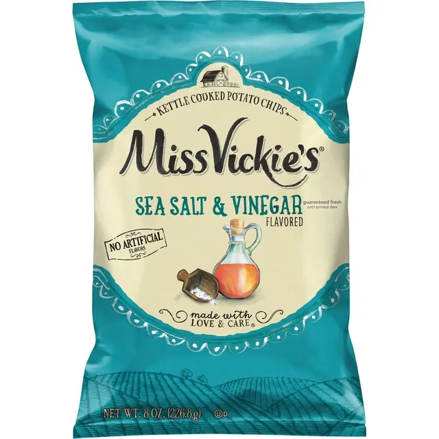 Miss Vickie's® Sea Salt & Vinegar Flavored Potato Chips