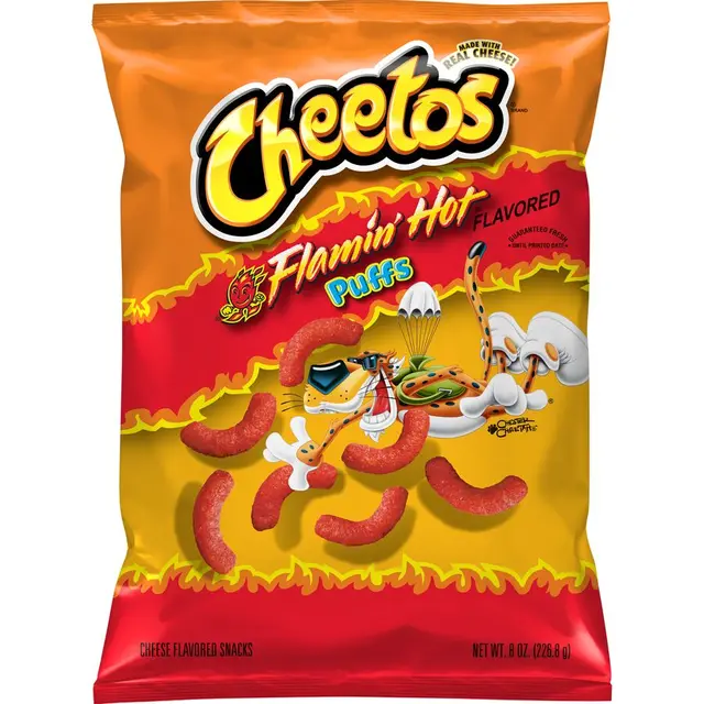 Cheetos® Puffs Flamin Hot® Cheese Flavored Snacks
