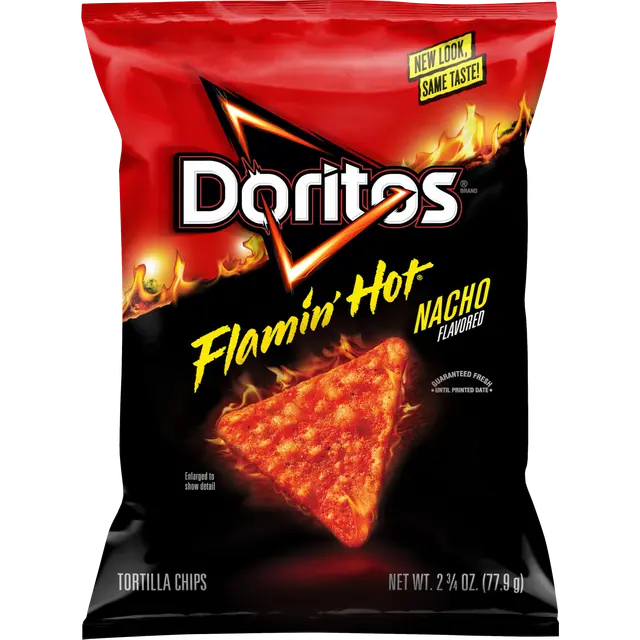 Doritos® Flamin' Hot® Nacho Flavored Tortilla Chips