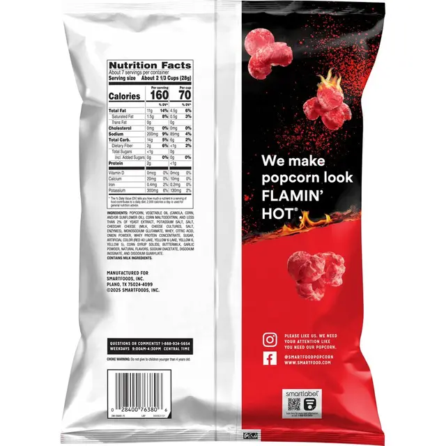 Smartfood® Cheetos® Flamin' Hot® Popcorn