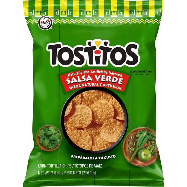 Tostitos® Salsa Verde Flavored Tortilla Chips