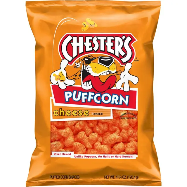 Chester's® Puffcorn Cheese Flavored Corn Snacks
