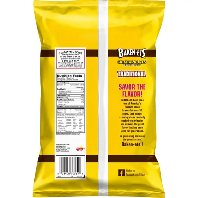 Baken-Ets® Traditional Fried Pork Skins