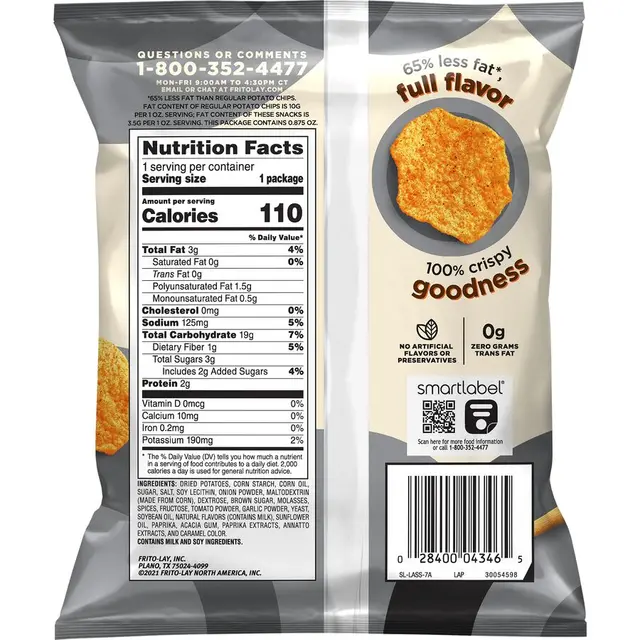 BAKED Lay's® Barbecue Flavored Potato Chips